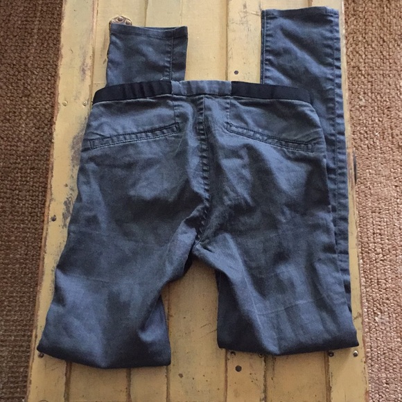 HELMUT LANG GRAY STRETCH SKINNY JEAN LEGGING 27 - Picture 4 of 10